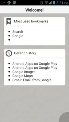 Browser android App screenshot 4